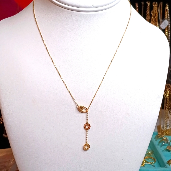 18K Yellow Gold Chain Size 18